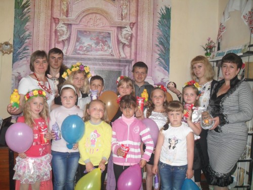 сельские дети